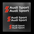 6pcs Car Caliper Sticker for Audi Sport Sline S3 A3 B5 B6 B7 B8 B9 8P 8V 8L A5 A4 C6 C5 A1 A6 A7 A8 Auto Logo Tire Brake Decals