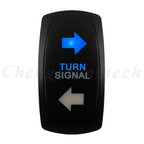 12V 20A Blue Led Car Boat Laser Rocker Switch ON OFF, (ON) OFF, ON OFF ON, (ON) OFF ON, (ON) OFF (ON) Waterproof