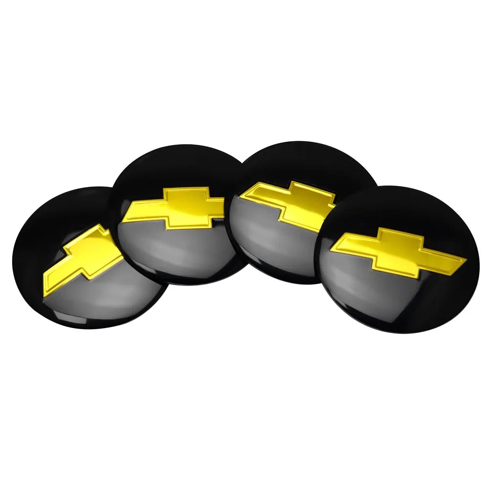 4PCS 56MM/60MM Car Wheel Center Hub Caps Tire Rim Covers Auto Accessories for Chevrolet Cruze Lacetti Sonic Spark Sail Aveo T250