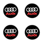 4Pc 56mm Car Wheel Center Hub Cap Rim Cover Emblem Stickers For Audi sline Rs A4 B7 B8 B9 A3 8P 8L 8V A5 A6 C6 C5 C7 A1 A7 A8 Q2