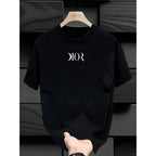 The latest 100% classic printed loose-fitting short-sleeved shirt is a high-quality top suitable for both men and women.