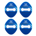 Stickers 4Pcs Car Door Lock Cover Stainless Steel Protector Cap For Honda Odyssey Spirior CR-V Civic HR-V City Accord