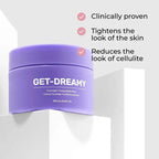 100ml KOEC Overnight Toning Get Dreamy Body Cream Tightening Firming Reduce Cellulite Roughness Shea Butter Lavender Coconut Oil