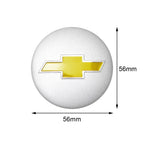 4pc 56mm Car Wheel Center Hub Caps Sticker for Chevrolet Cobalt Captiva Trax Malibu Epica Silverado Trailblazer Corsa Volt Onix