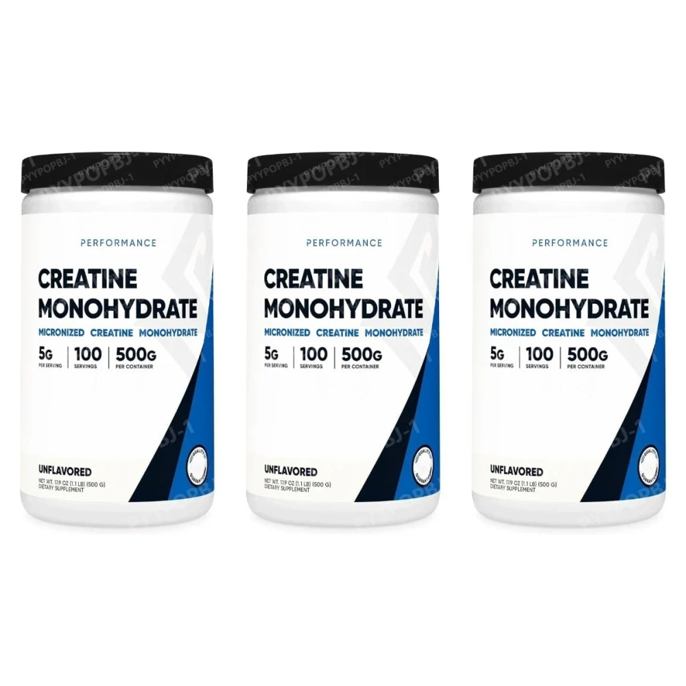 Creatine Monohydrate Micronized Powder 500G 5000mg Per Serving 5g 100 Servings 17.9 Oz