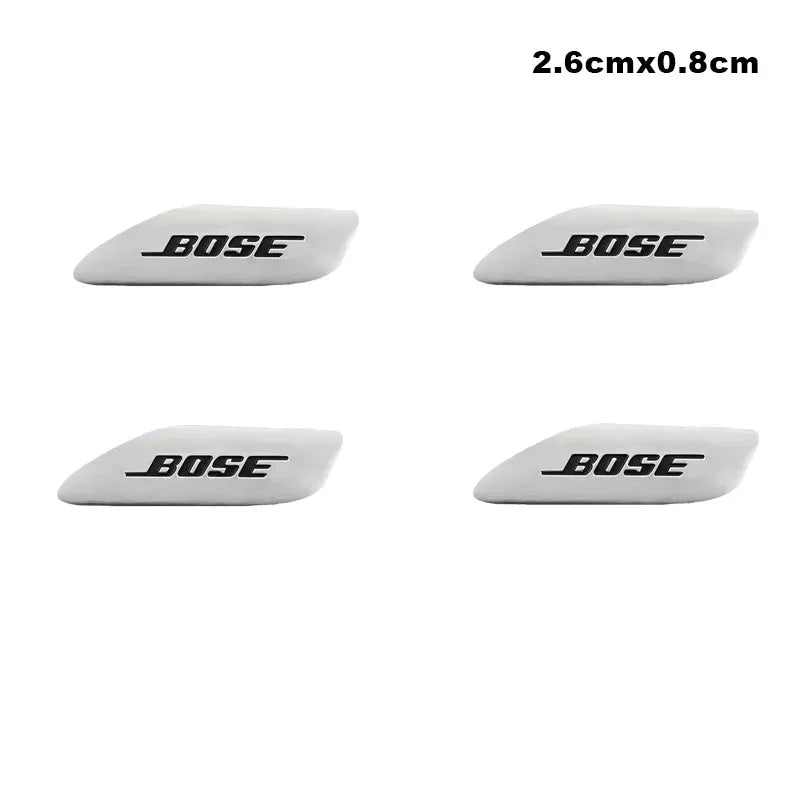 Chevrolet 3D Aluminum Car Audio Stickers Fit For Silverado Impala Malibu Equinox Cruze Camaro Tahoe/Suburban Blazer Spark Aveo