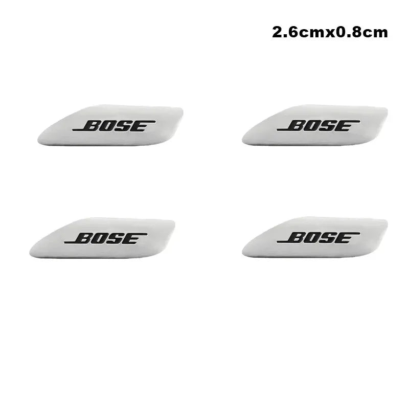Chevrolet 3D Aluminum Car Audio Stickers Fit For Silverado Impala Malibu Equinox Cruze Camaro Tahoe/Suburban Blazer Spark Aveo