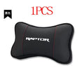 1Pcs Car Seat Headrest Auto Logo Neck Pillow For Ford Raptor F150 2019 2020 2021 2022 2023 2018 car accessories interior