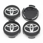 4pcs 57mm/62mm Car Tyre Wheel Center Hub Cap Badge Logo Rim Emblem For Toyota Corolla Camry Yaris CHR Rav4 Auris Verso Avalon