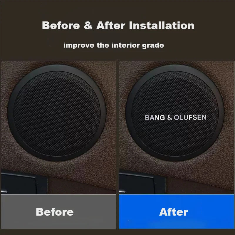 Chevrolet 3D Aluminum Car Audio Stickers Fit For Silverado Impala Malibu Equinox Cruze Camaro Tahoe/Suburban Blazer Spark Aveo