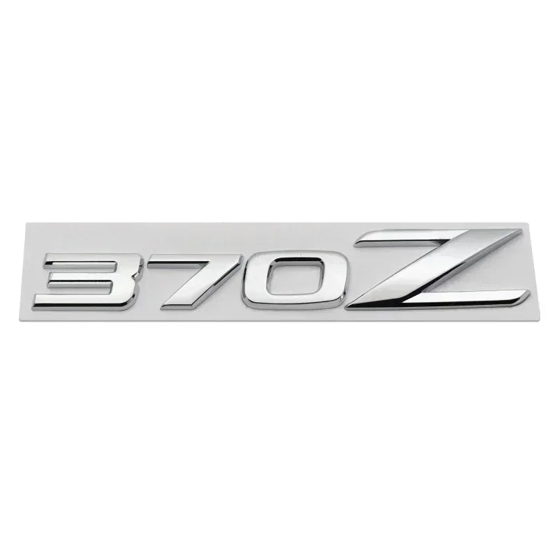 Car Rear Trunk Emblem Badge Sticker Decals for Nissan Z Logo 350Z 370Z Fairlady Z3 Z34 Almera Sylphy Altima Sentra