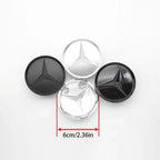 4Pcs 60mm 75mm Car Wheel Center Hub For Mercedes Benz AMG class W205 W203 GLC GLK W206 W220 W211 A180 Cap Rim Cover Accessories