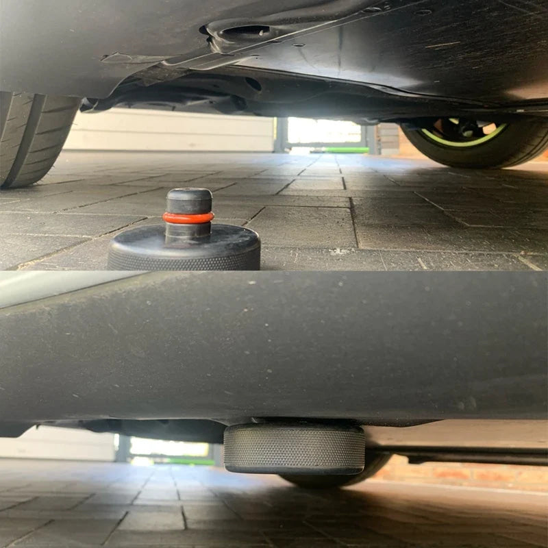 4pcs Lifting Jack Pads for Tesla Model 3 Y S X Juniper Accessories Rubber Puck Chassis Lift Stand Adapter Battery Protective Pad