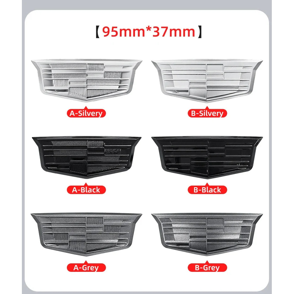 ABS Car Body Stickers Side Decals Emblem for Cadillac CT5 XT5 XT6 Escalade CTS DTS SLS XLR ATS SRX Tiburon Deville Accessories