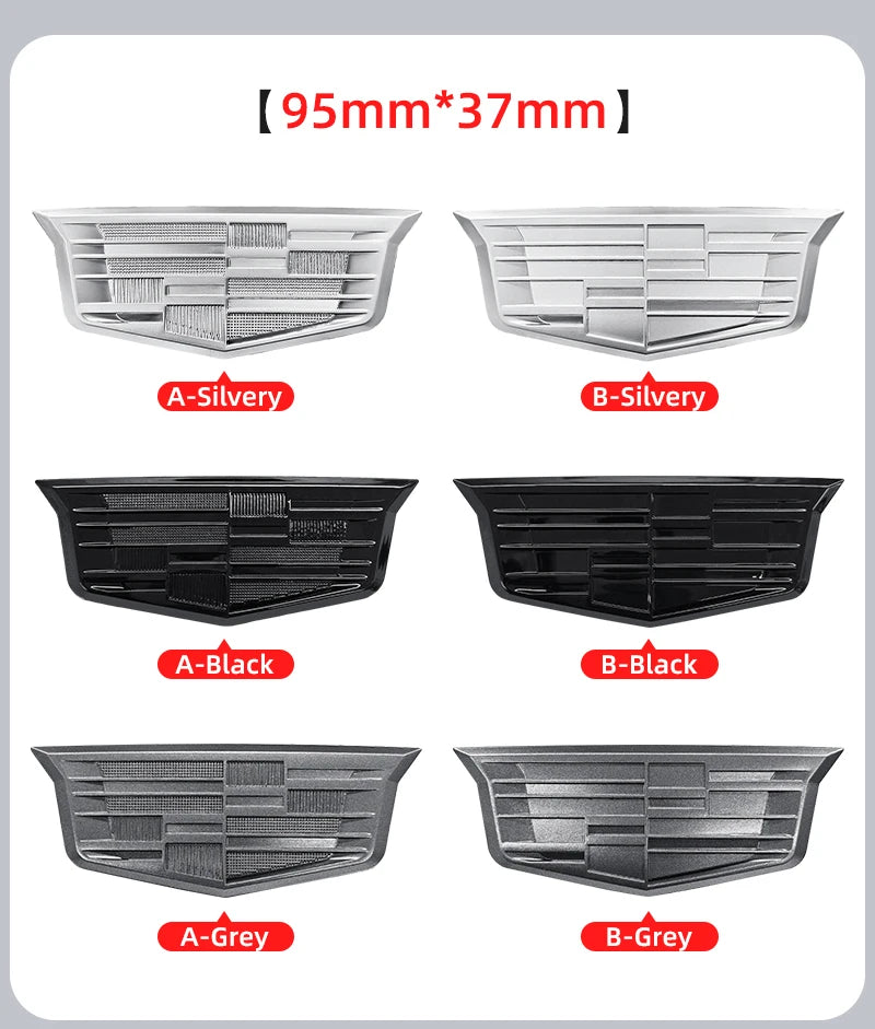 ABS Car Body Stickers Side Decals Emblem for Cadillac CT5 XT5 XT6 Escalade CTS DTS SLS XLR ATS SRX Tiburon Deville Accessories