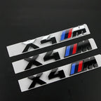 Car Valve Core BMW 3D Electroplating Emblem Stickers Trunk Decorative Stickers For BMW X5 E91 E70 F11 E30 F31 X3 F25 E61 E83 X1