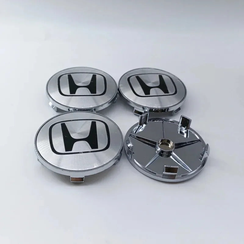 4pcs65mm 68mm For H Honda Mugen Pilot TypeR TypeS Insight CarStyling Wheel Center Hub Caps Cover Replacement Accessoriesstickers