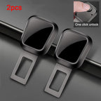 1/2PCS Car Seat Belt Clip Extender Auto Belt Extension Thick Insert Socket Extender Buckle Seat belt buckle plug