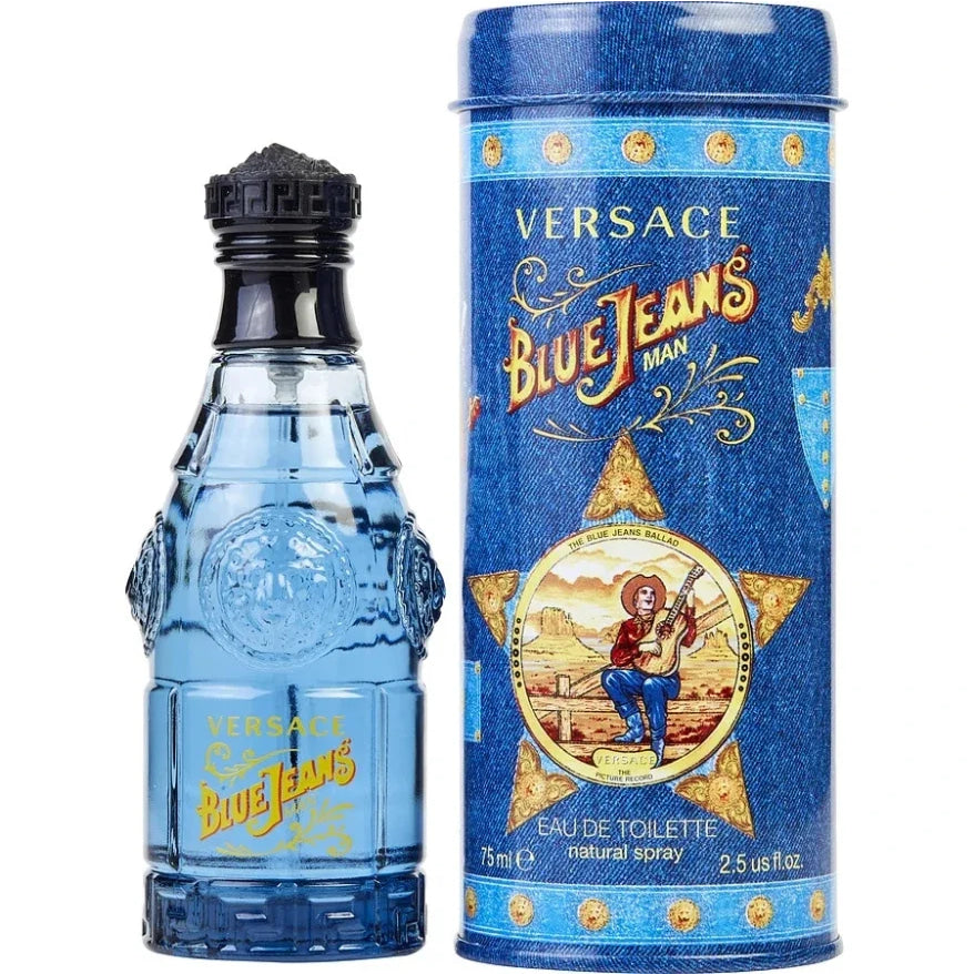 Versace Blue Jeans EDT for Men 75ml Blue Cola Blue Jeans EDT