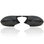 E90 E91 Black M3 Style Cover E81 E82 E87 E88 for BMW 1 3 Series E92 E93 Carbon Fiber M Look Rear Mirror Cap Car Accessories