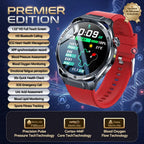 2026 New ECG AI Health Smartwatch for Men 1.53"AMOLED BP/Heart Rate Monitor BT Call IP68 Waterproof Smart Watch for Android IOS