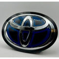 3D Car Hybrid Logo Front Grill Hood trunk Emblem for Toyota Corolla Camry RAV4 Hilux CHR Highlander Yaris Vios Alphard HRV Reiz