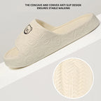 Zapatillas de EVA para uso doméstico de verano para mujer, bonitos zapatos sin cordones cómodos para interiores con diseño de dibujos animados