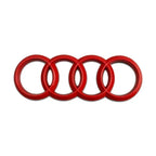 Alloy Car Steering Wheel Logo Emblem Cover for Audi A3 A4 A7 A6 A1 Q5 Q3 Q7 A5 A4L A6L A8L Auto Interior Center Sticker Badge