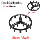 52mm 57mm Pins Sticker Car Steering Wheel Emblem Badge For Mercedes C E S Class CLA CLS W212 W205 W204 Styling Accessories Trim