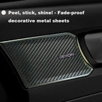 Chevrolet 3D Aluminum Car Audio Stickers Fit For Silverado Impala Malibu Equinox Cruze Camaro Tahoe/Suburban Blazer Spark Aveo