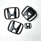 Car front and rear logo sticker accessories For Honda Civic FIT Accord Prelude CRV 5th Mugen CRZ CRX Jazz HRV Pilot Odyssey Elys
