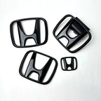 Car front and rear logo sticker accessories For Honda Civic FIT Accord Prelude CRV 5th Mugen CRZ CRX Jazz HRV Pilot Odyssey Elys