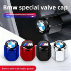 4Pcs Metal Tire Valve Stem Caps Fit BMW X Series M Series Car Accessories