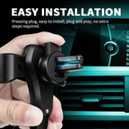 Car Mobile Phone Holder Air Outlet Gravity Sensor Auto Accessories For Alfa Romeo Giulia Stelvio Giulietta 156 159 147 Mito Brer