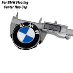 New 56mm 68mm Car Carbon 50th Anniversary Floating Wheel Center Caps For MINI BMW G11 G12 G30 G31 G32 G08 G05 F46 F49 F39 F90