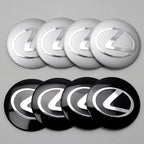 4Pc 56/60mm Logo Hub Caps Car Wheel Center Cover For Lexus CT200h NX300h RX300 RX330 F Sport IS RX NX ES LS GS UX LX LC RC GC GX