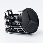 4PCS 75MM Car Wheel Center Hub Caps Tire Rim Covers Auto Accessories For Mercedes Benz CLA A180 W108 AMG CLK W201 W212 W213 W220