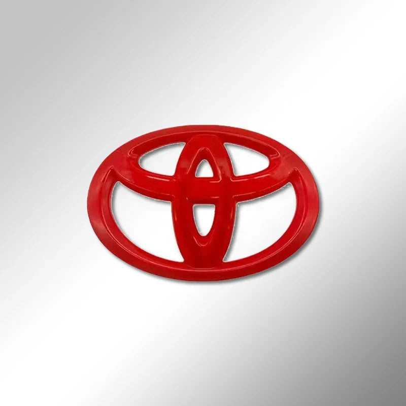 3D ABS Toyota Logo Car Emblem Steering Wheel Sticker For Toyota Hilux Prius Avensis Auris Verso Corolla Camry Auto Accessories