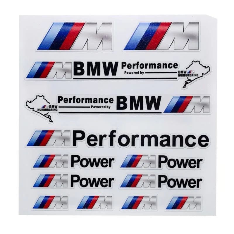 Car Decoration Strip Trunk Sticker Decals Decal For Bmw M Power Performance E93 F10 F20 F30 F40 F25 F26 F31 M3 M5 X1 X3 X5 X6 X7