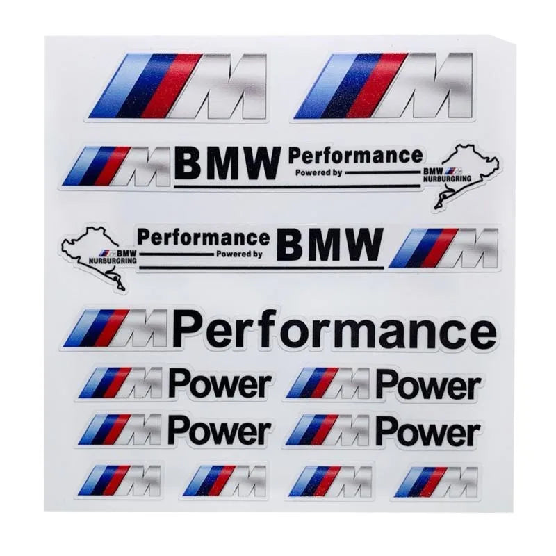 Car Decoration Strip Trunk Sticker Decals Decal For Bmw M Power Performance E93 F10 F20 F30 F40 F25 F26 F31 M3 M5 X1 X3 X5 X6 X7