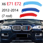 ABS Car Grille Trim Strip For BMW X1 X2 X3 X4 X5 X6 X7 E84 F48 F49 F39 E83 F25 G01 F26 G02 E70 F15 E53 G05 E71 E72 F16 G06 G07