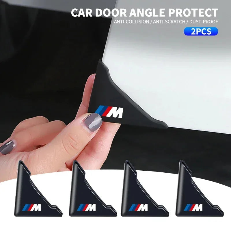 2Pcs Car Door Corner Anti-Collision Protector Cover For BMW M F10 F07 E90 E60 F30 E89 E85 E91 E92 X1 X3 X4 X5 X6 1 3 5 7 Series