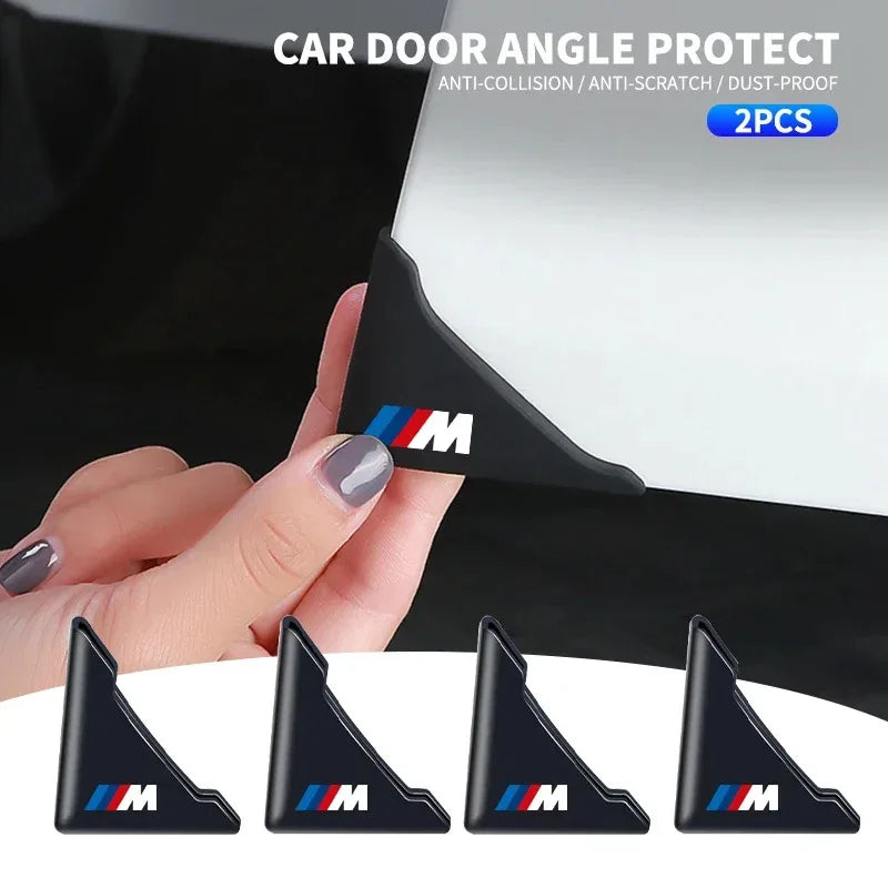 2Pcs Car Door Corner Anti-Collision Protector Cover For BMW M F10 F07 E90 E60 F30 E89 E85 E91 E92 X1 X3 X4 X5 X6 1 3 5 7 Series