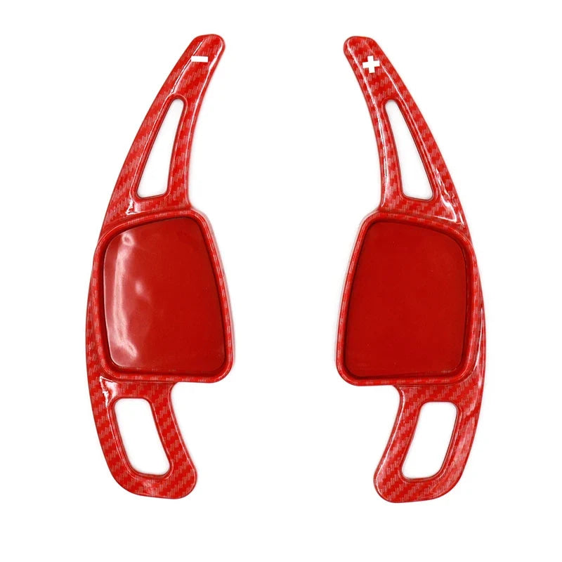 2pcs/lot Car Sports Steering Wheel Shift Paddle Shifter fit For Audi A3 A4 A5 S3 S4 S5 SQ5 SQ7 Q2 Q3 Q5 Q7 TT TTS ABS Carbon