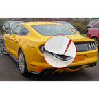 2Pcs/Set Glossy Black JDM Racing Rear Bumper Lip Canard Protector Splitter Diffuser Valence Spoiler Fin Trim W/ Screws Universal