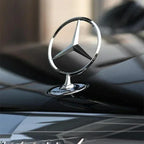 3D Star Bonnet Label Badge Car Front Hood Zinc Alloy Emblem for Mercedes Benz W213 W222 W223 E300 W205 W206 W212 W203 W204