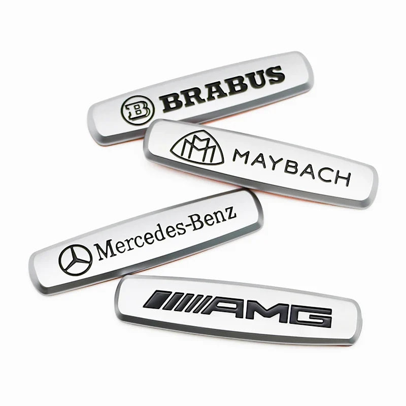 3D Metal Seat Sticker Badge Sticker Interior Sticker For Mercedes-benz AMG Maybach Brabus GLB GLC GLE GLS CLS CLA W215 W205 W463