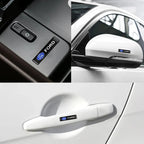 10Pcs 3D Car Styling Epoxy Emblem Badge Stickers Goods Auto Accessories For Ford Focus mk2 mk3 Fiesta Fusion Ranger Mondeo Kuga