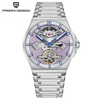 PAGANI DESIGN New 42MM Hollow Tourbillon Luxury Men Mechanical Watch Sapphire Glass Automatic Watches For Men Relojes hombres