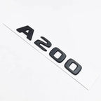 3D ABS Black A35 A45 A160 A180 A200 A250 Logo Letters 4MATIC Badge Car Rear Star Sticker AMG Emblem For Mercedes Benz